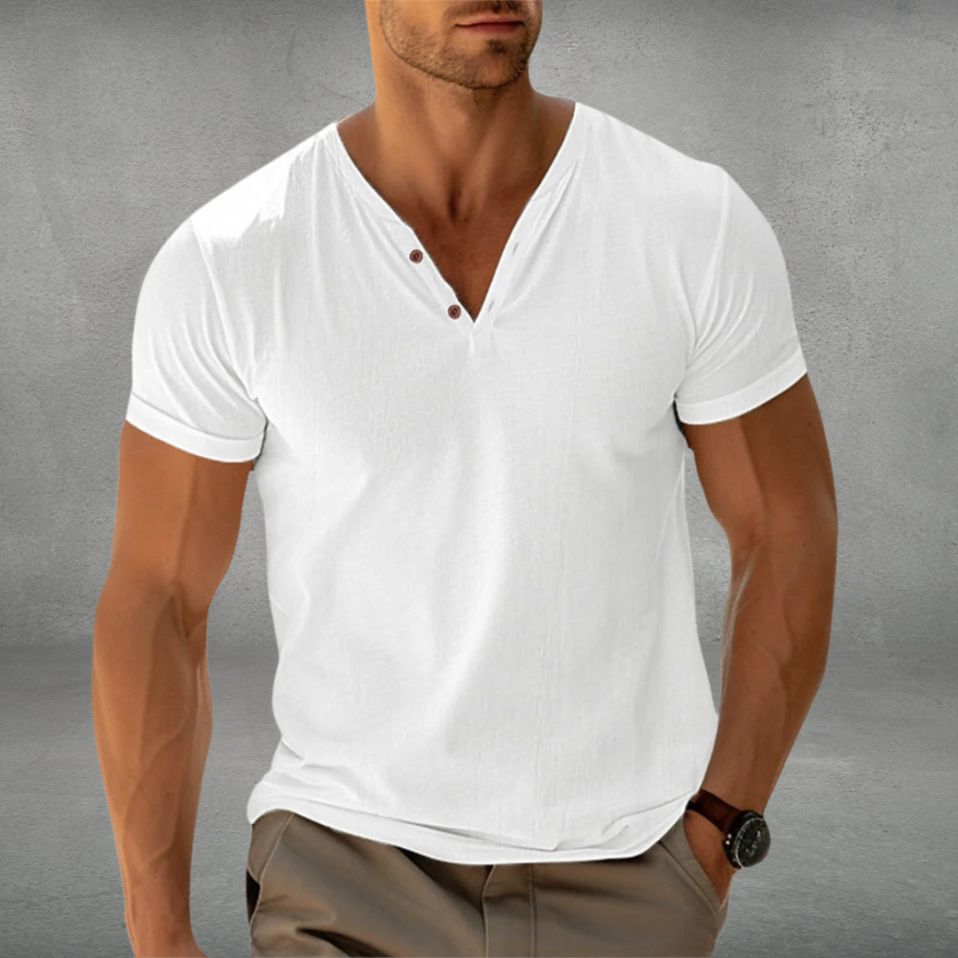 Sjoerd™ | Elegant Katoenen Polo-T-shirt