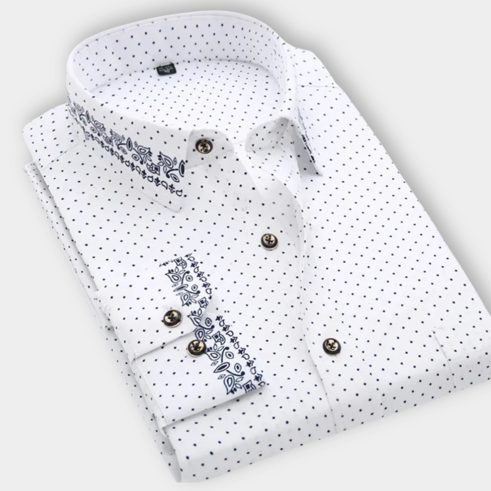 Reinier™ | Nautisch Print Overhemd