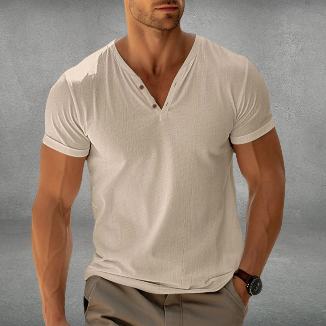 Sjoerd™ | Elegant Katoenen Polo-T-shirt