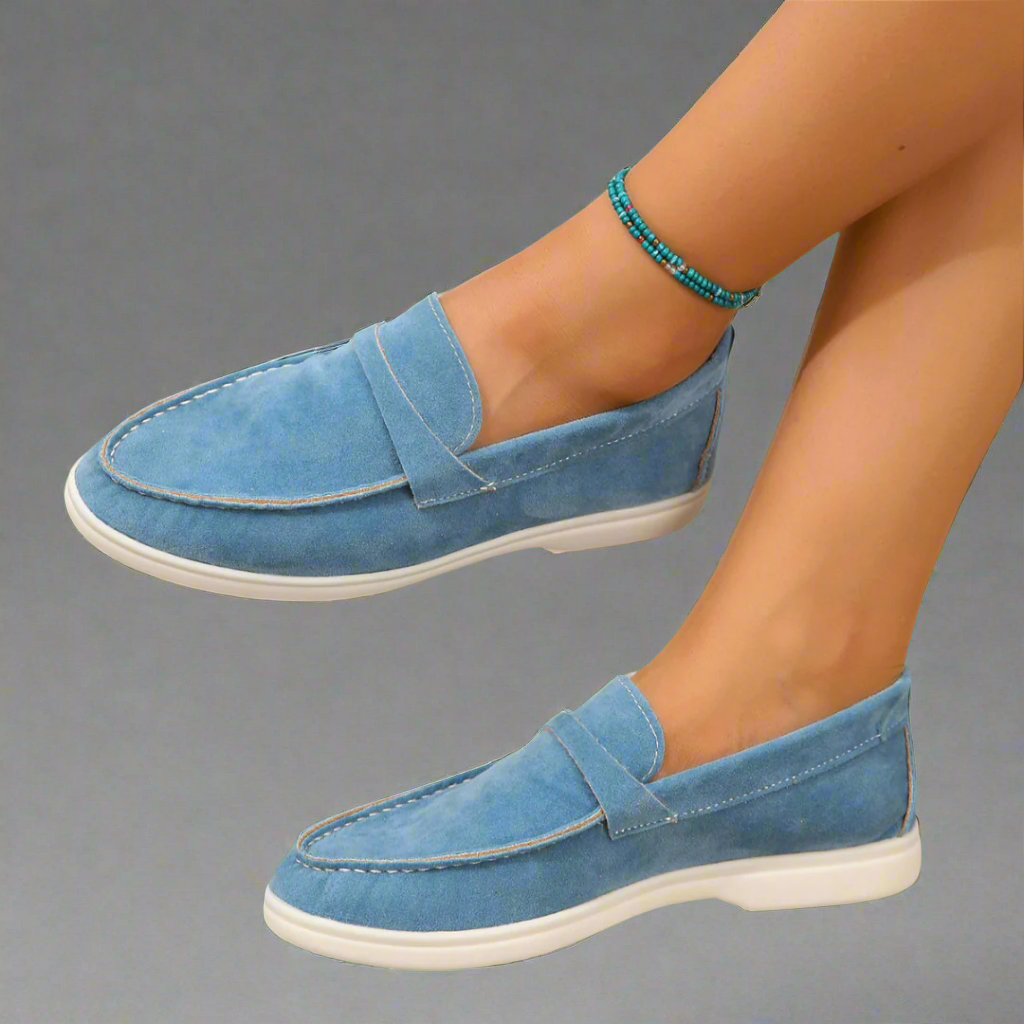 Inaya™|Handgemaakte Elegante Suède Mocassins