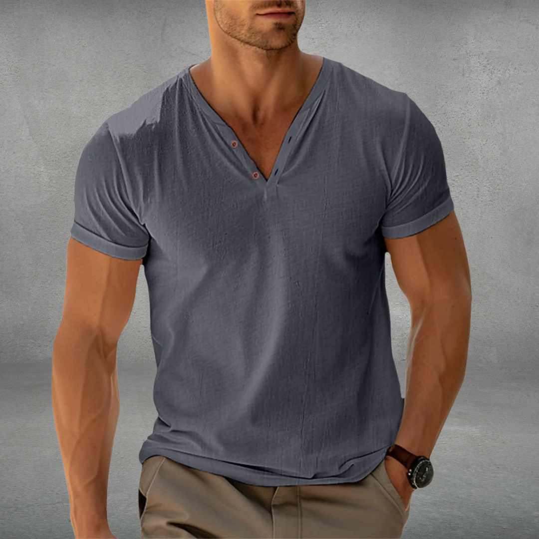 Sjoerd™ | Elegant Katoenen Polo-T-shirt
