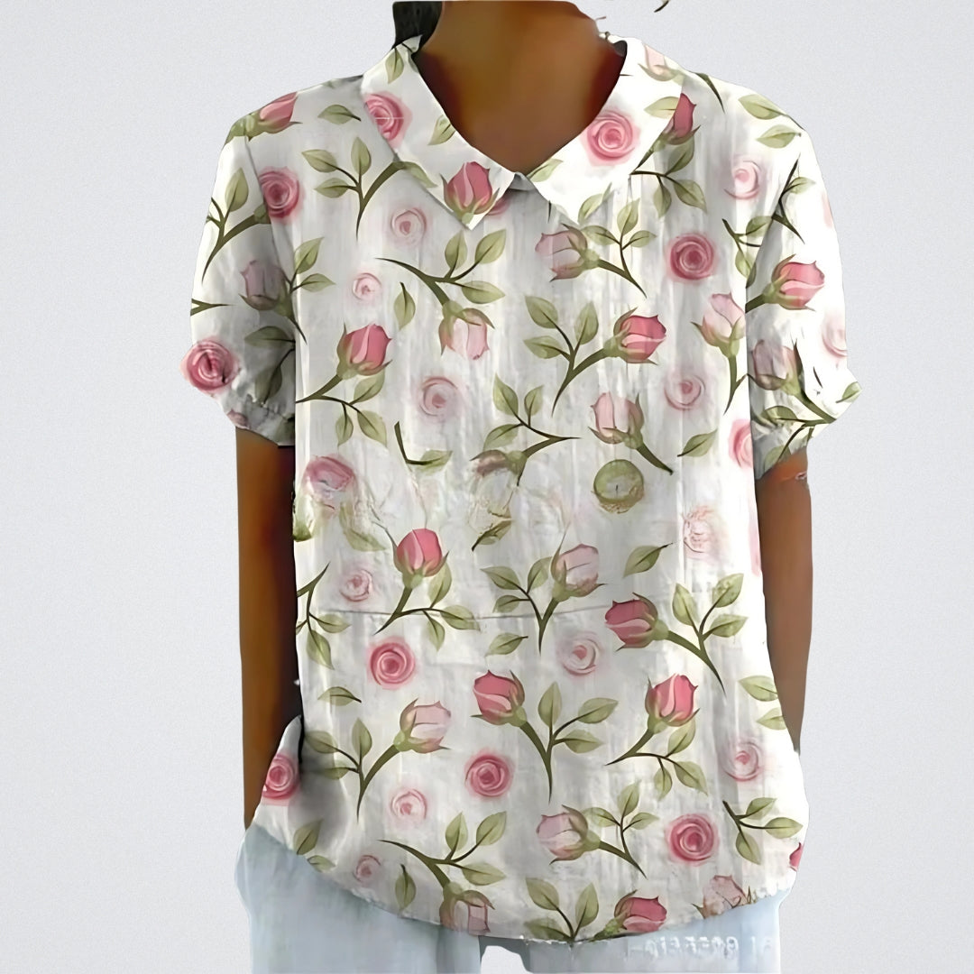 Benthe™|Bloemen Blouse