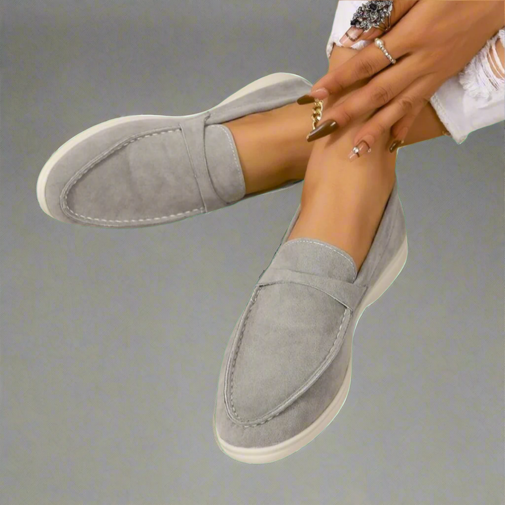 Inaya™|Handgemaakte Elegante Suède Mocassins