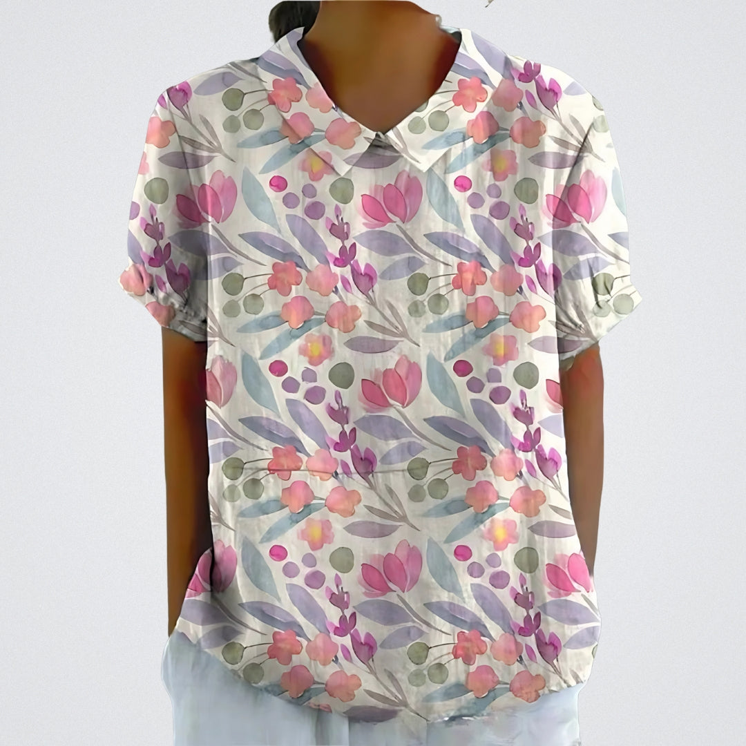 Benthe™|Bloemen Blouse