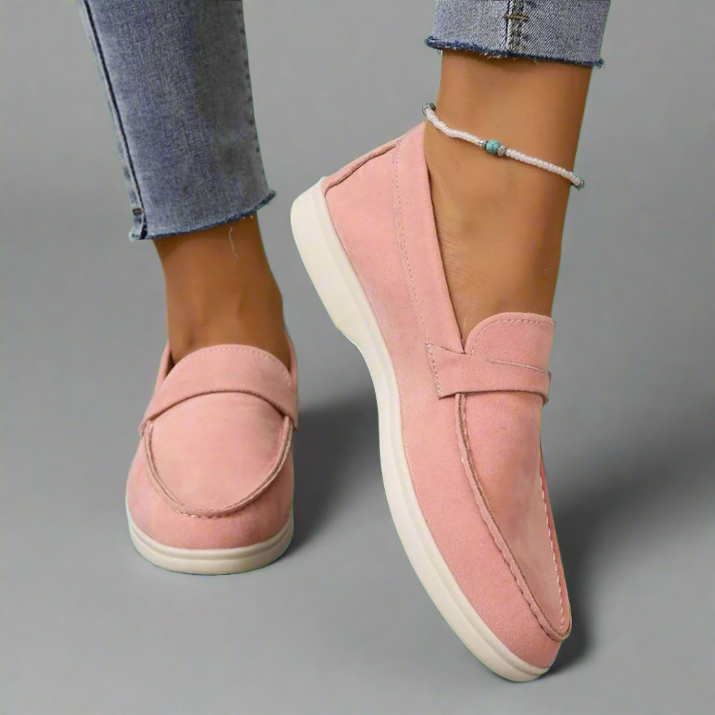 Inaya™|Handgemaakte Elegante Suède Mocassins