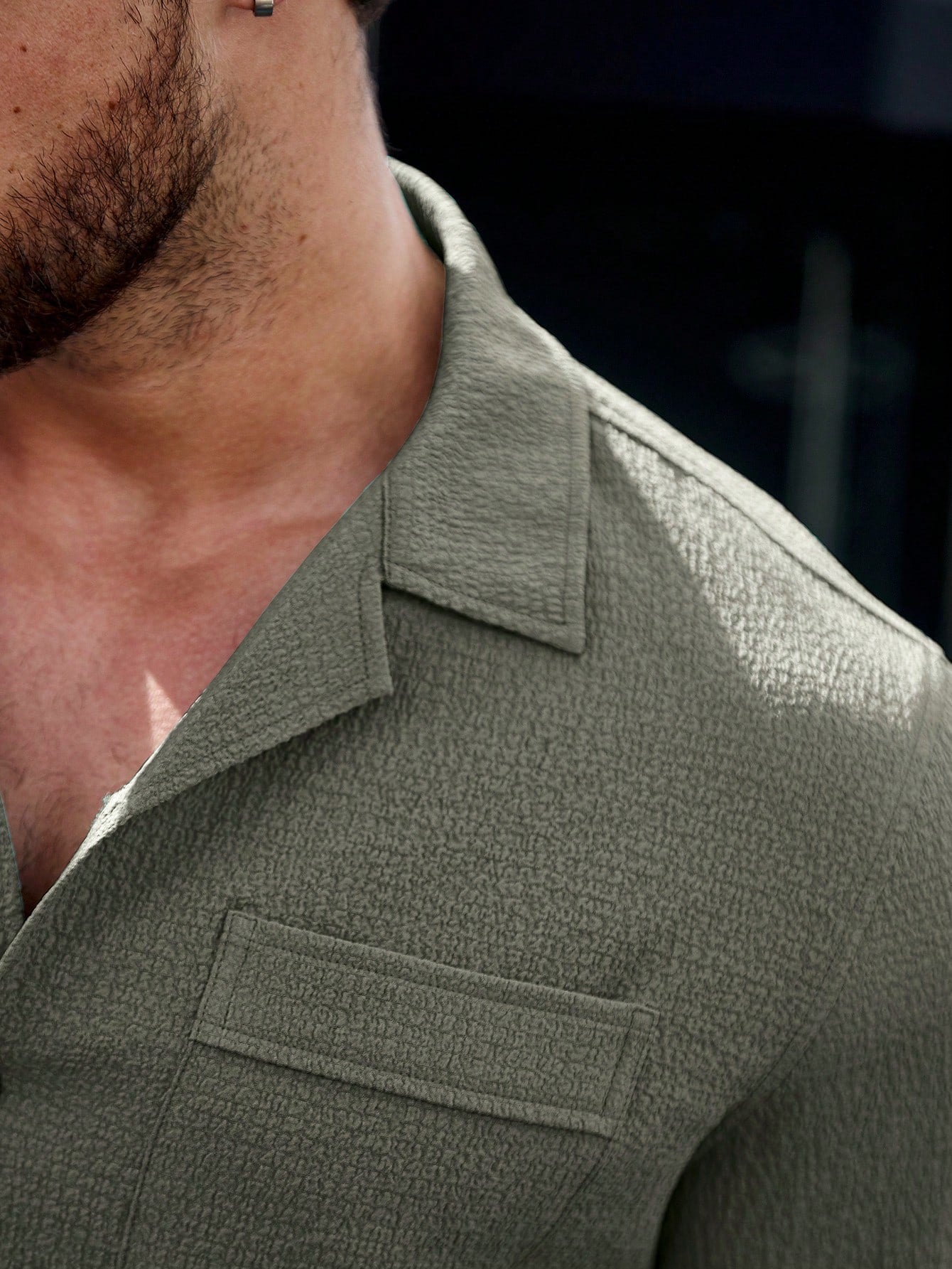 Sven™ | CasualCool Shirt Met Patchzak