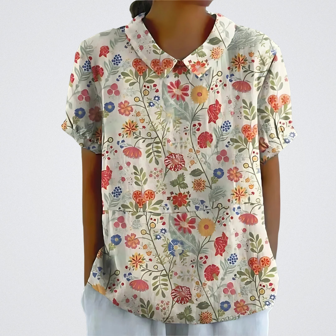 Benthe™|Bloemen Blouse