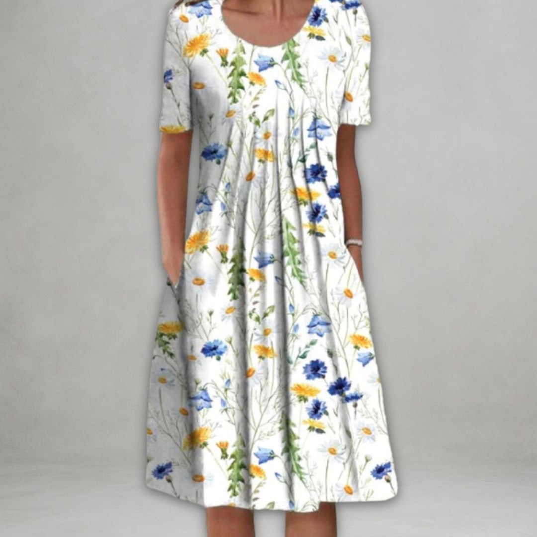 Marijke™ | Elegante Jurk Met Buikbedekking