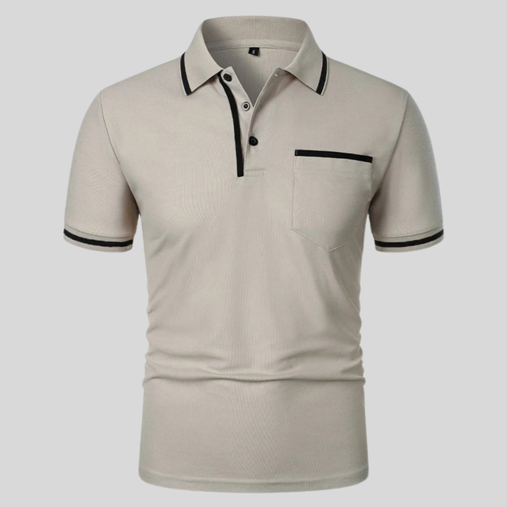 Jasper™ | Slim-Fit Polo Met Korte Mouwen