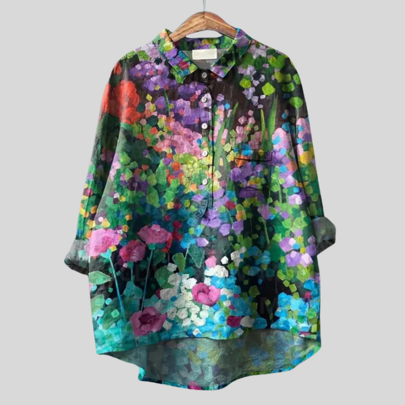 Sterre™|Handgemaakt Bloemen Overhemd