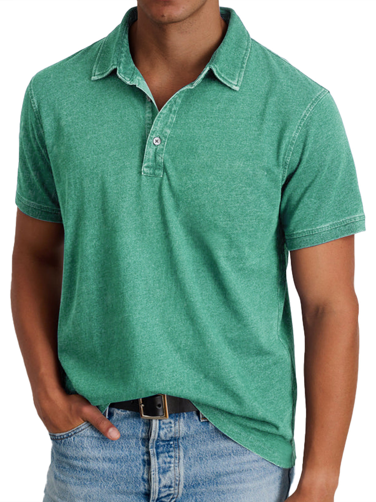 Liam™|Poloshirt met kraag voor mannen