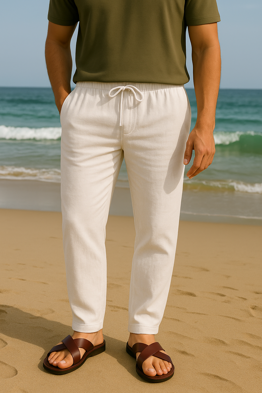 Gianni™ | Linnen-Cotton Zomerbroek