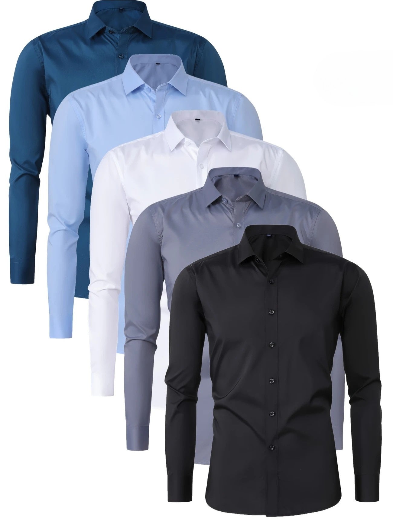 Willem™ | Elegante Overhemd Met Lange Mouwen