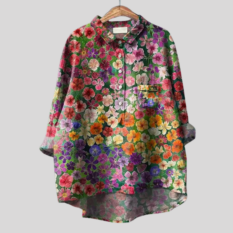 Sterre™|Handgemaakt Bloemen Overhemd