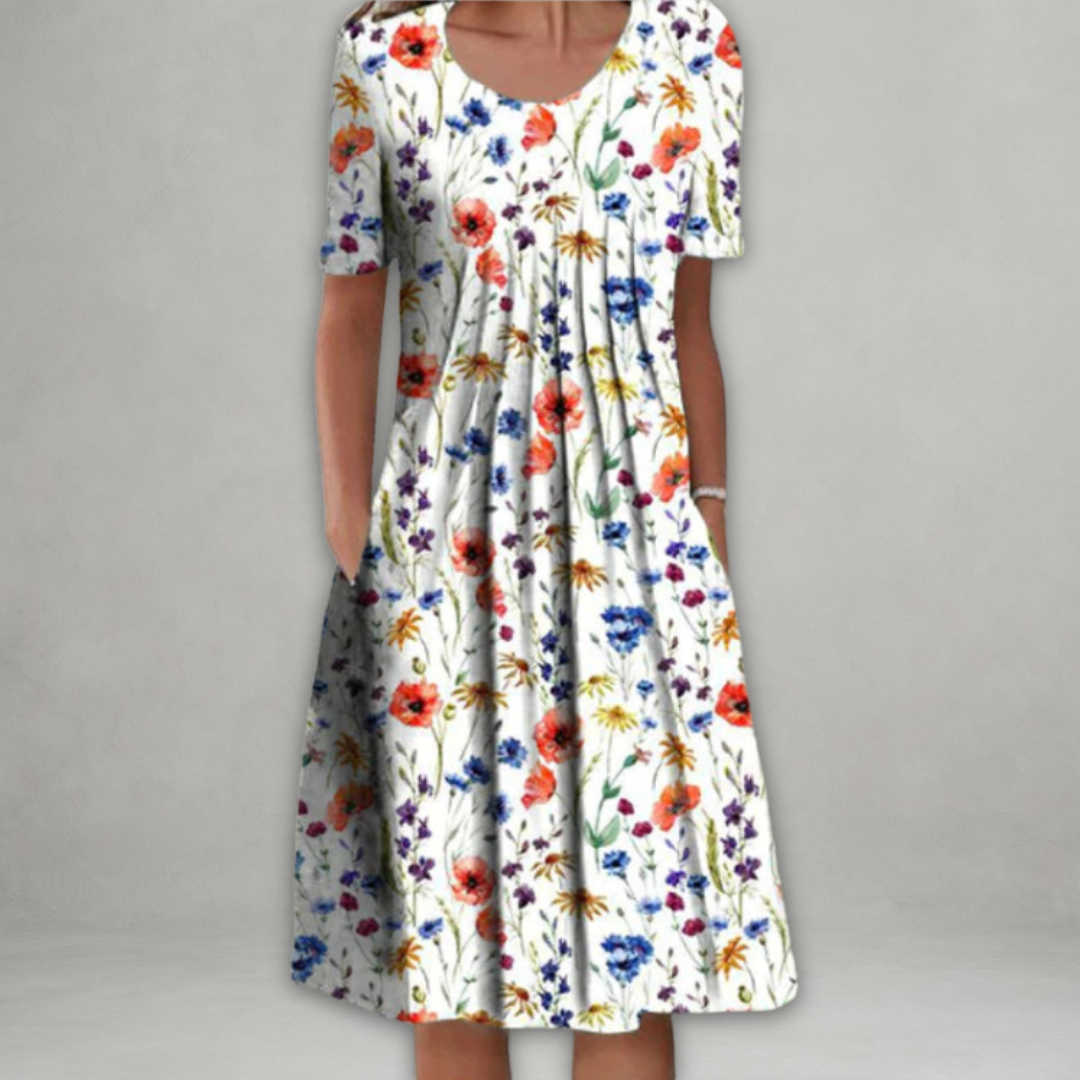 Marijke™ | Elegante Jurk Met Buikbedekking