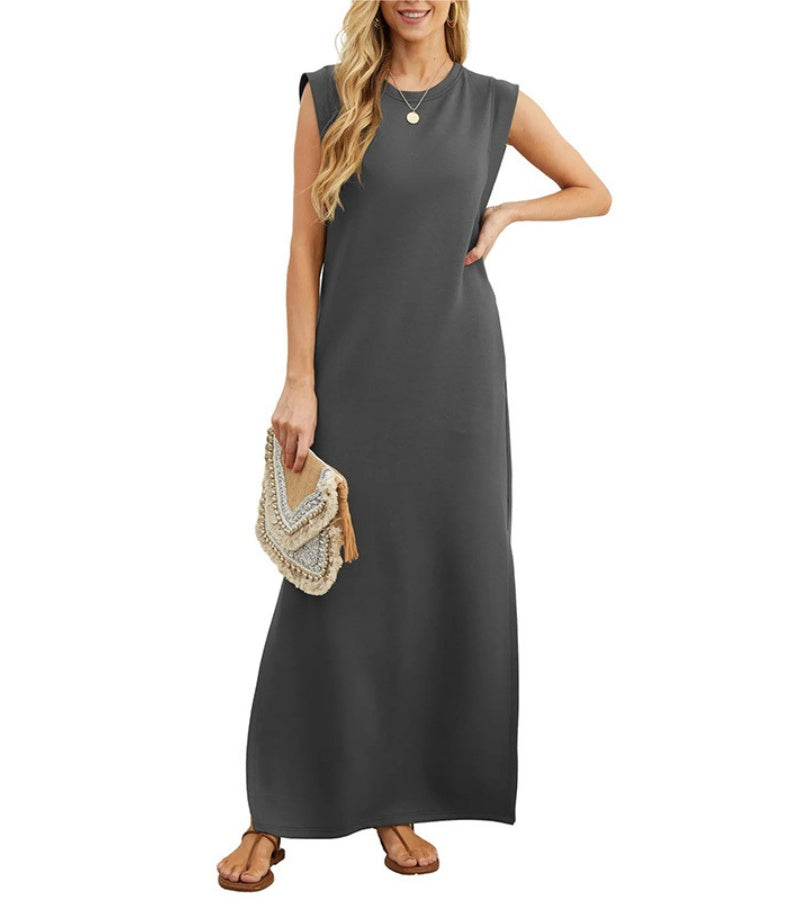 Roos™ | Luchtige Maxi Jurk Met Zijsplit
