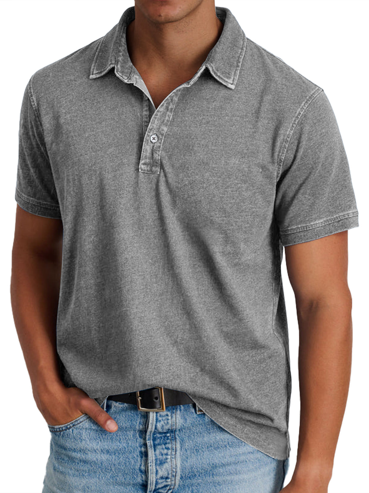 Liam™|Poloshirt met kraag voor mannen