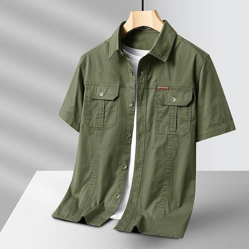 Kasper™ | Short Sleeve Outdoor Overhemd