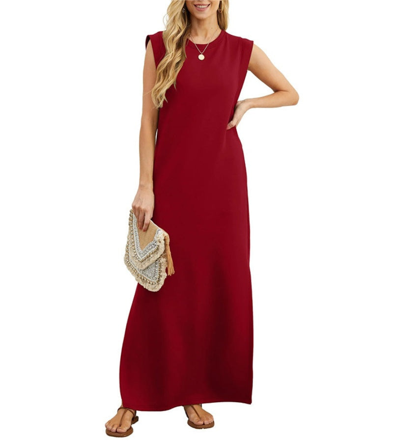 Roos™ | Luchtige Maxi Jurk Met Zijsplit