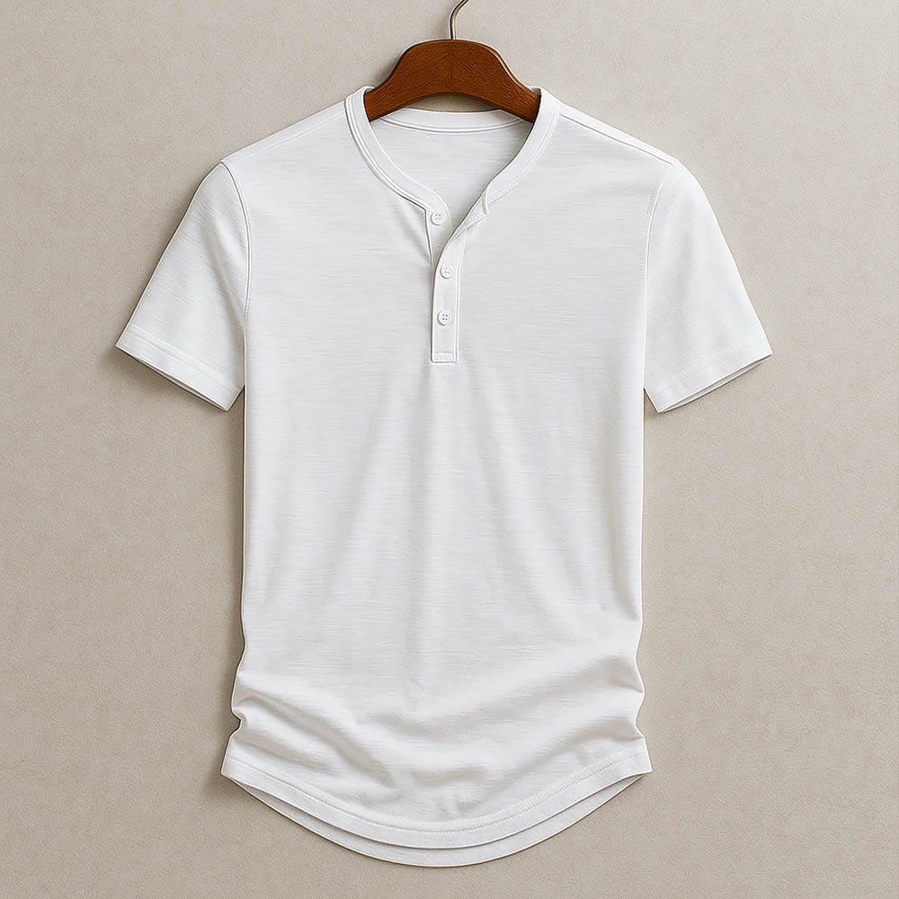 Hidde™ | Casual Henley Overhemd