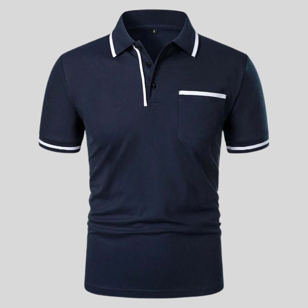 Jasper™ | Slim-Fit Polo Met Korte Mouwen