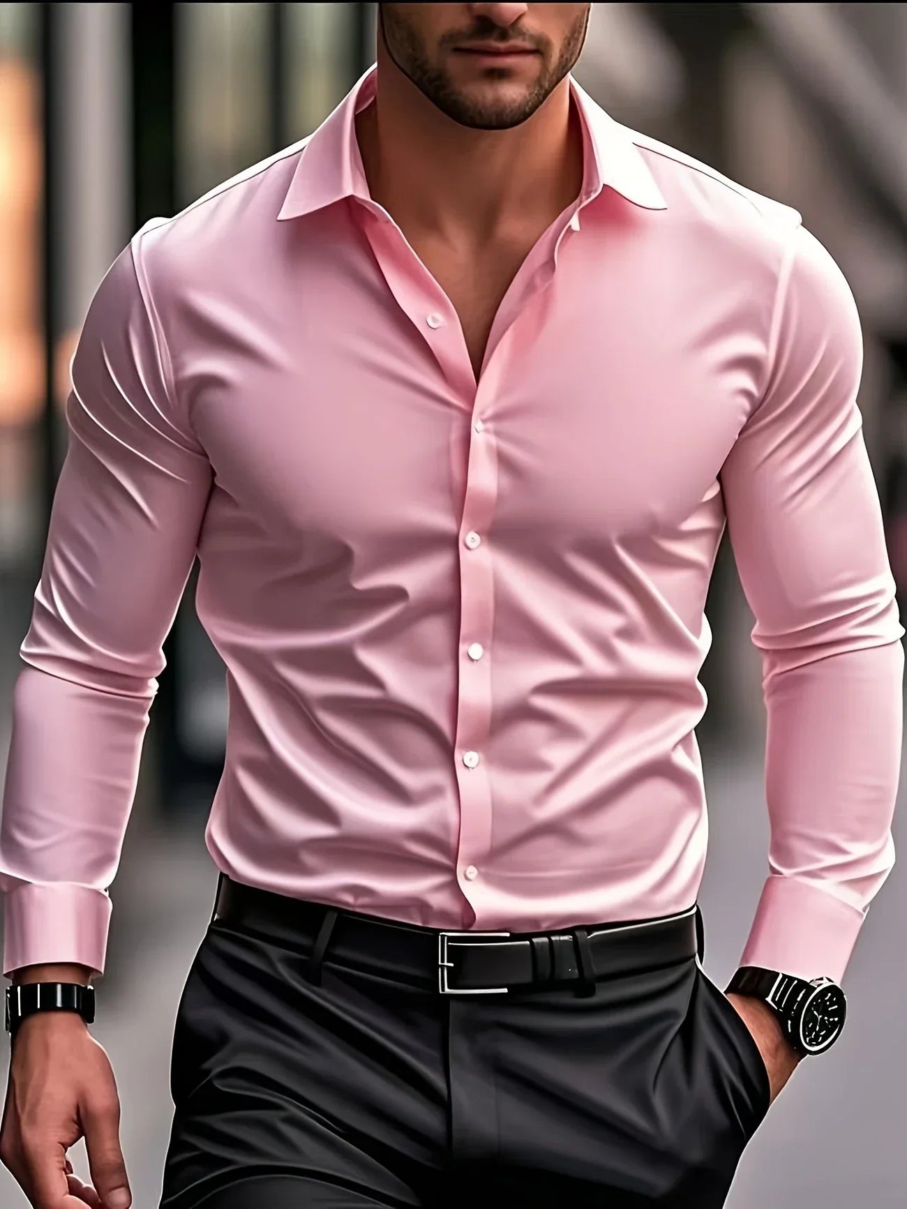 Willem™ | Elegante Overhemd Met Lange Mouwen