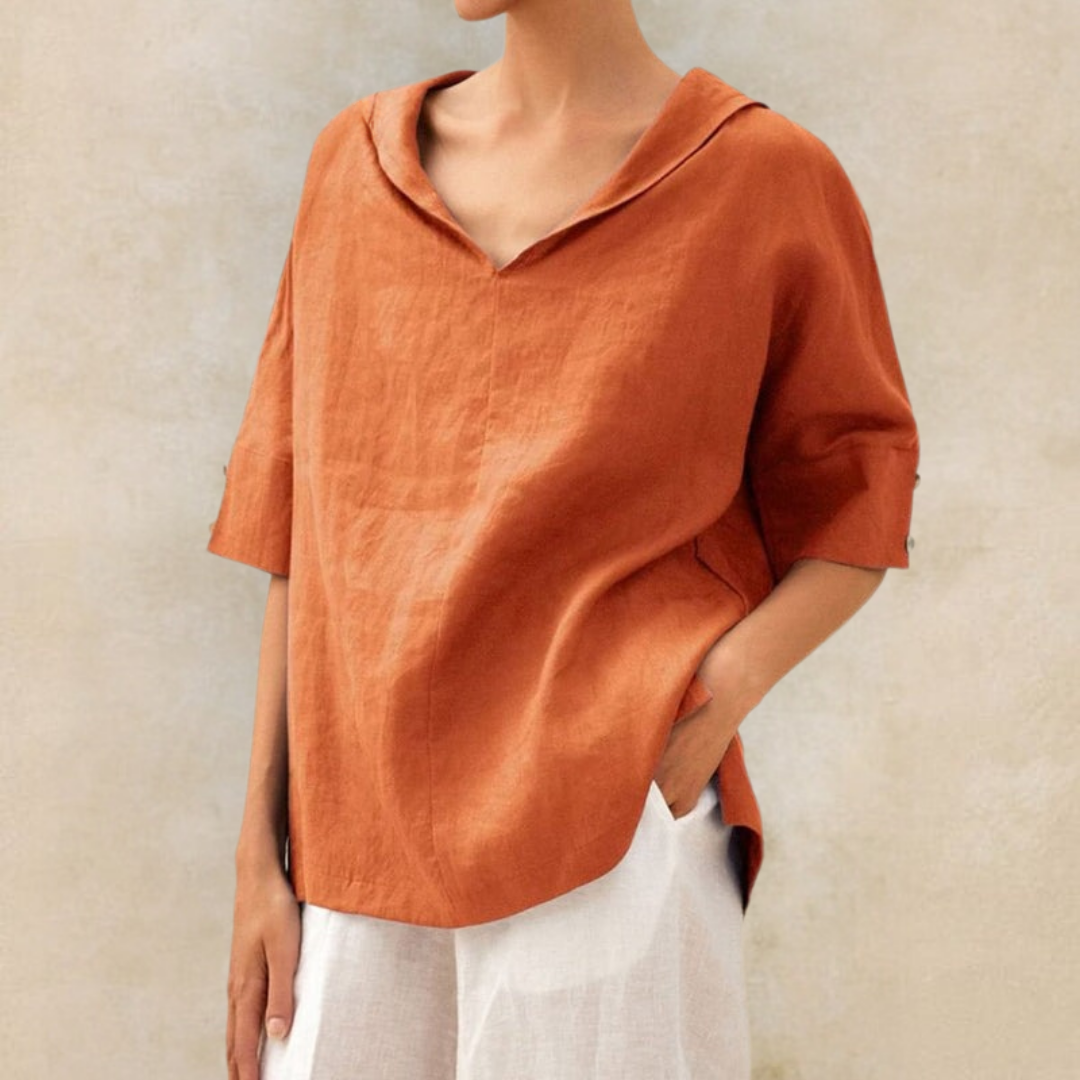 Rosie™|Casual Comfortabele Losvallende Blouse