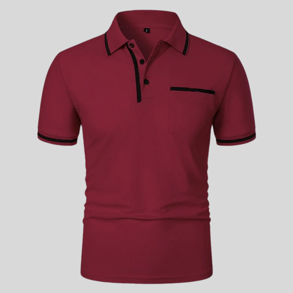 Jasper™ | Slim-Fit Polo Met Korte Mouwen