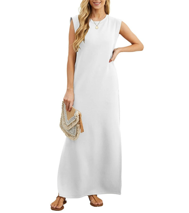 Roos™ | Luchtige Maxi Jurk Met Zijsplit
