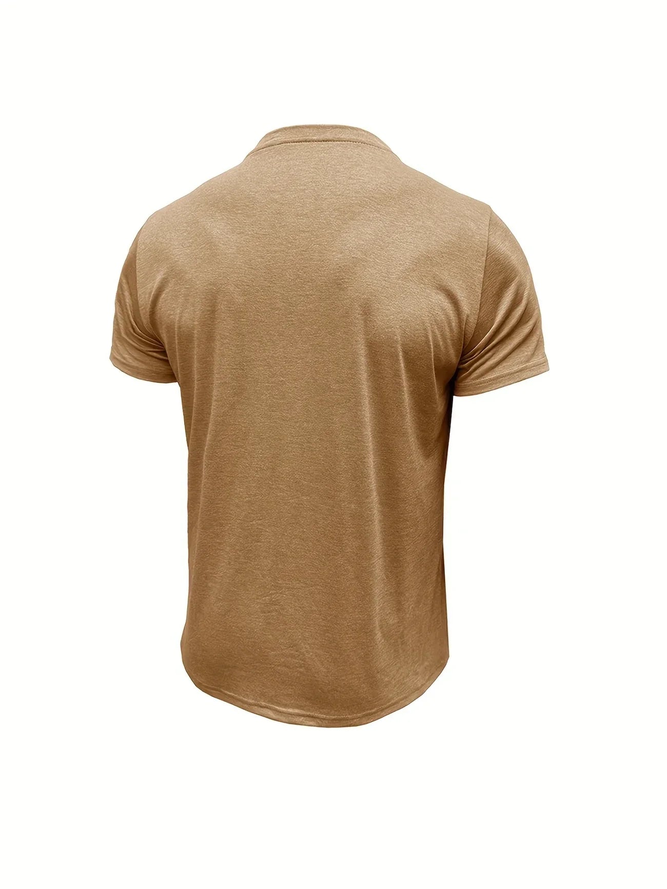 Roel™ | Elegant Ronde Hals T-shirt Met Zak
