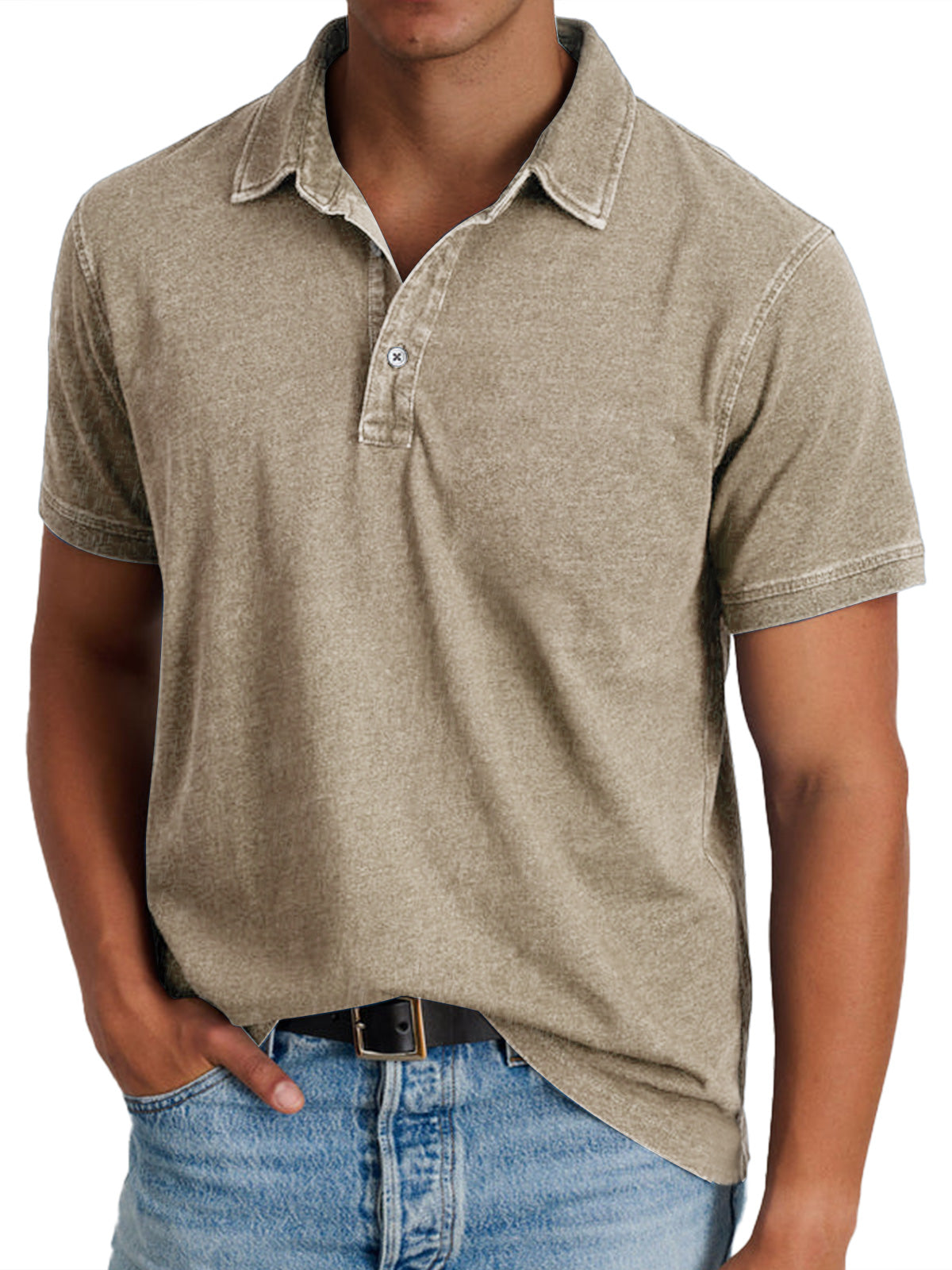 Liam™|Poloshirt met kraag voor mannen