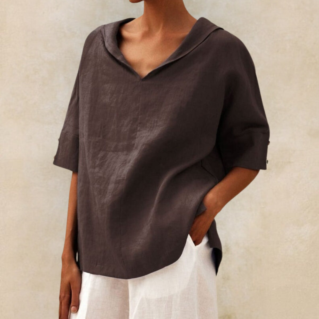 Rosie™|Casual Comfortabele Losvallende Blouse