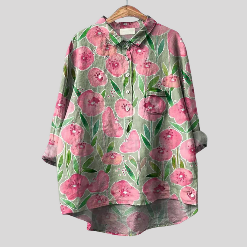 Sterre™|Handgemaakt Bloemen Overhemd