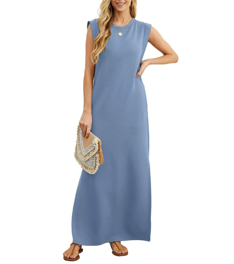 Roos™ | Luchtige Maxi Jurk Met Zijsplit