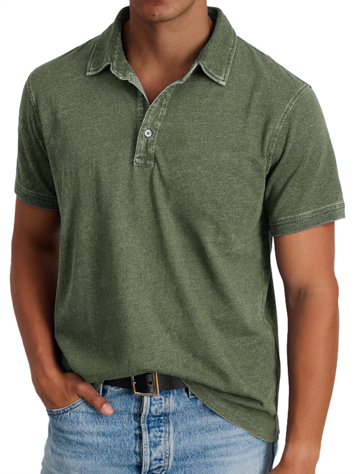 Liam™|Poloshirt met kraag voor mannen
