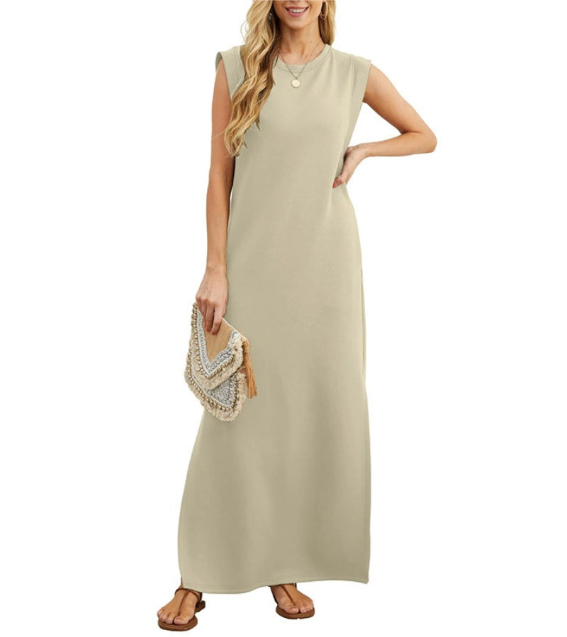 Roos™ | Luchtige Maxi Jurk Met Zijsplit