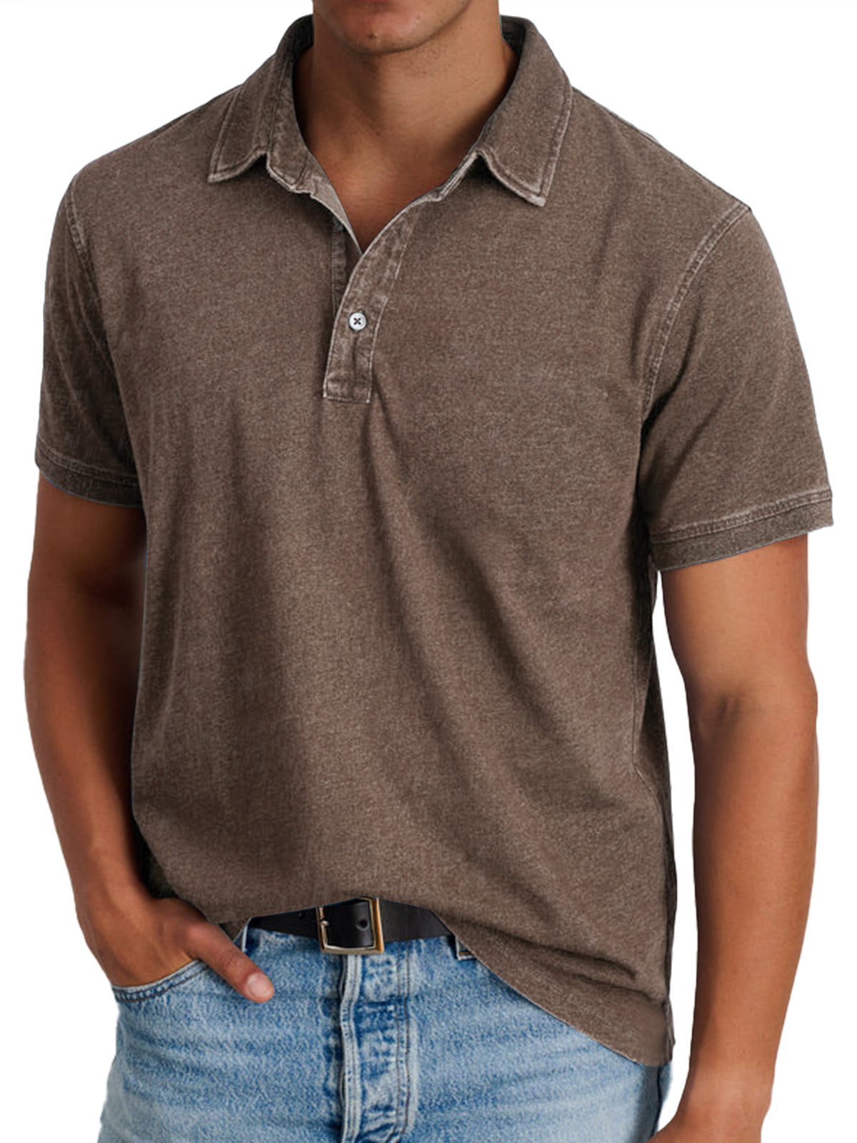 Liam™|Poloshirt met kraag voor mannen