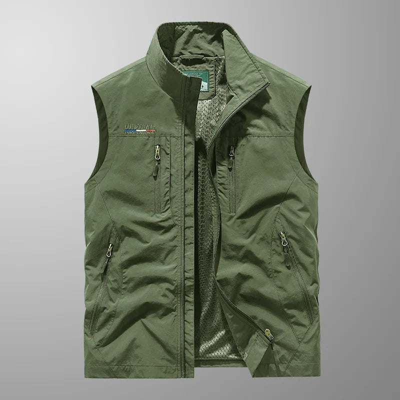 Gijs™ | Ademend Cargo Gilet