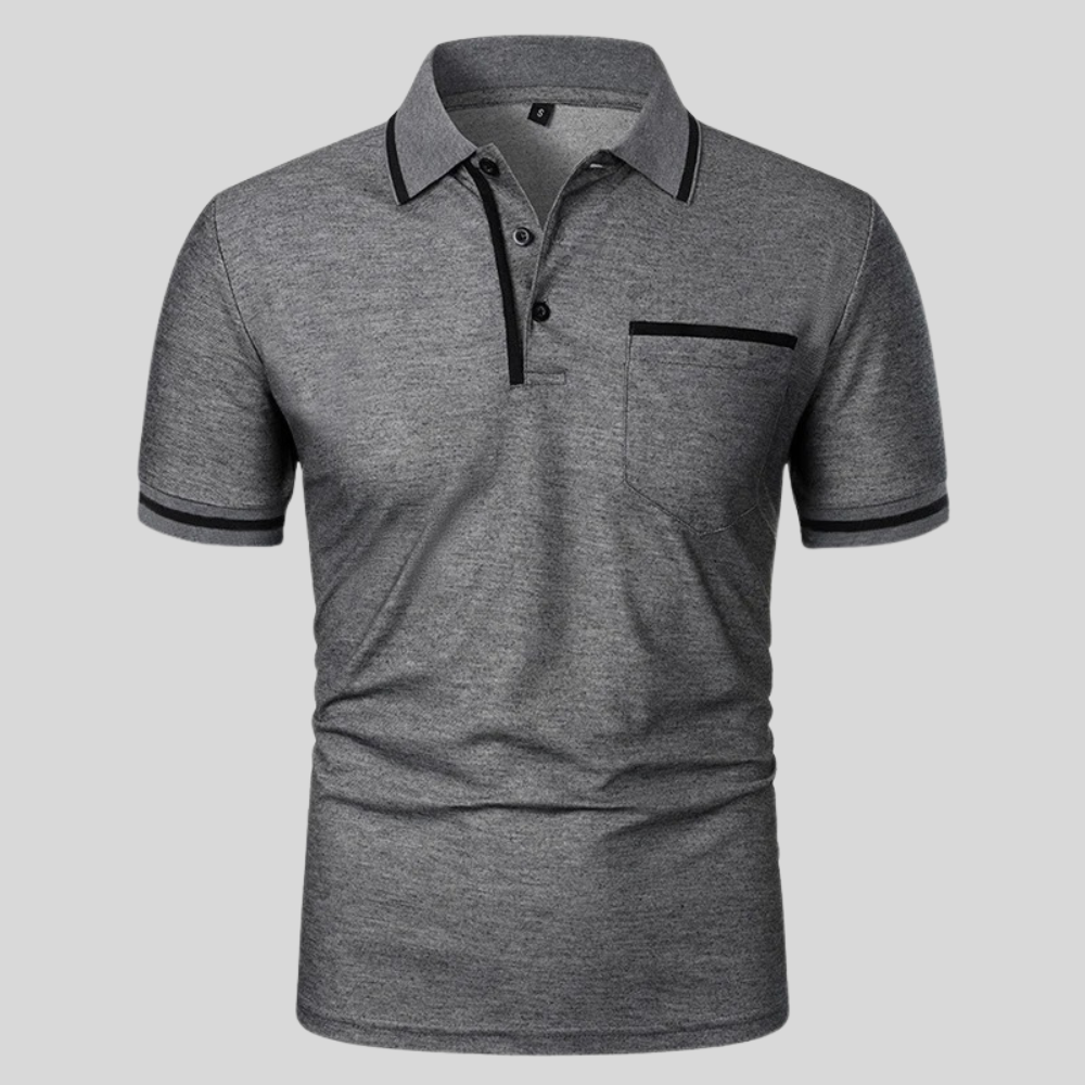 Jasper™ | Slim-Fit Polo Met Korte Mouwen