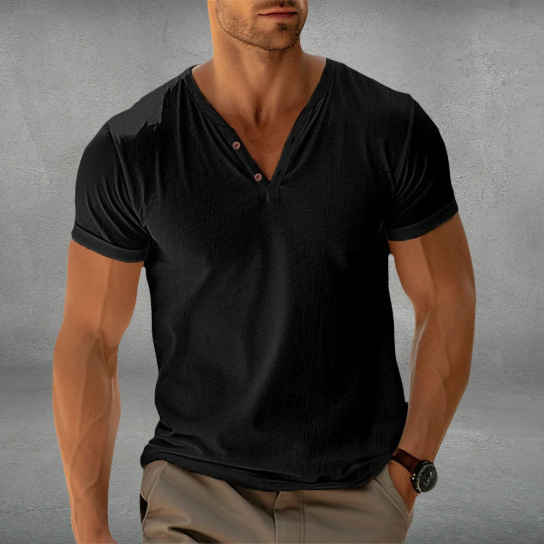 Sjoerd™ | Elegant Katoenen Polo-T-shirt
