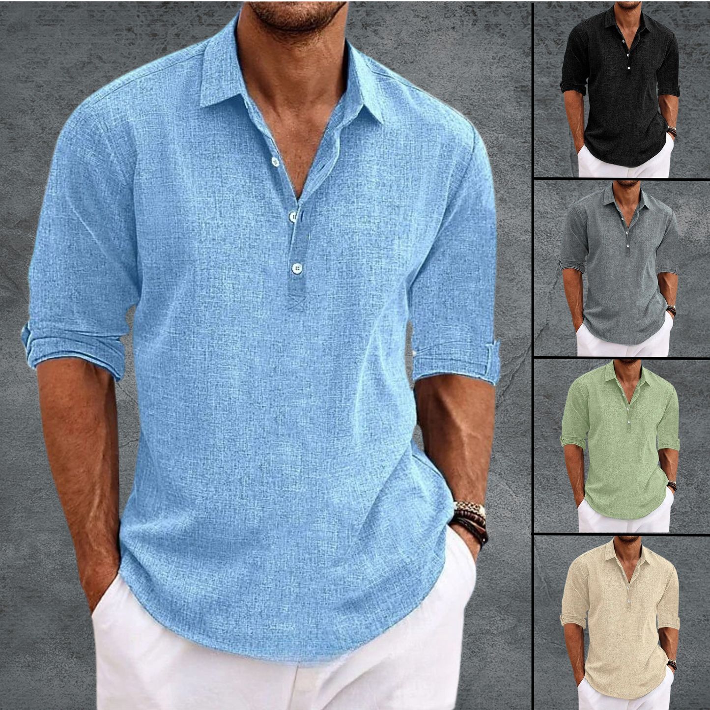 Luuk™|Casual Zomer Overhemd