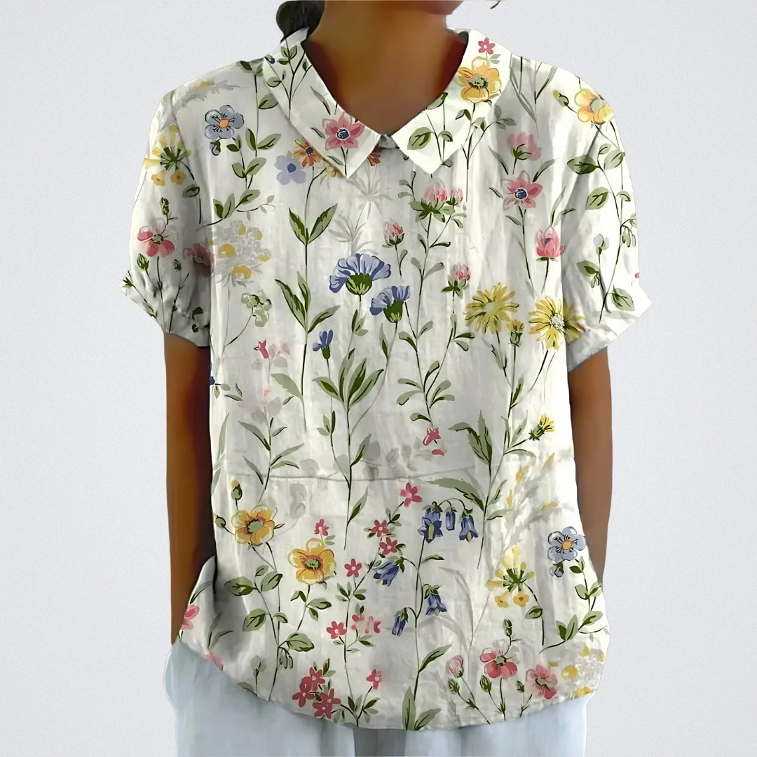 Benthe™|Bloemen Blouse