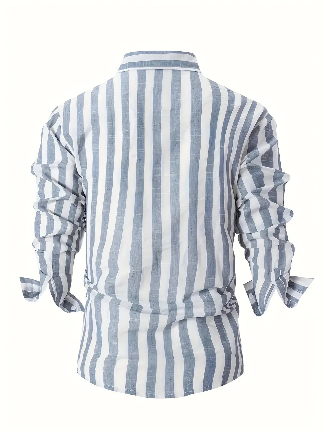 Victor™ | Elegante Gestreept Overhemd