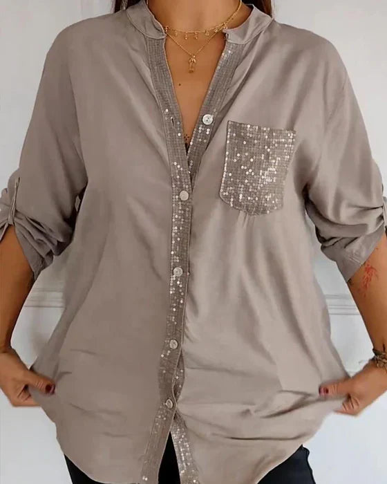 Liva™|Casual Glamoureuze Top