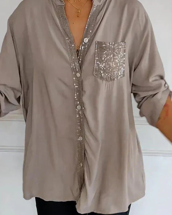 Liva™|Casual Glamoureuze Top