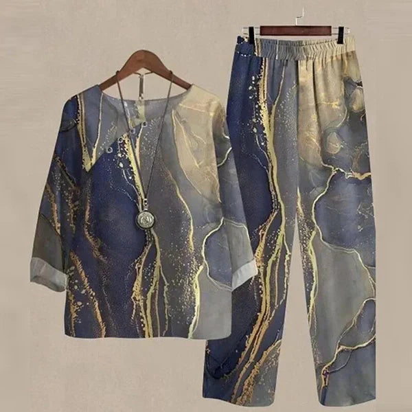 Gabriëlla™ | Comfortabele Blouse & Broek Set