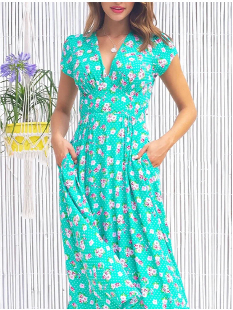 Fien™ | Button-Front Midi Jurk