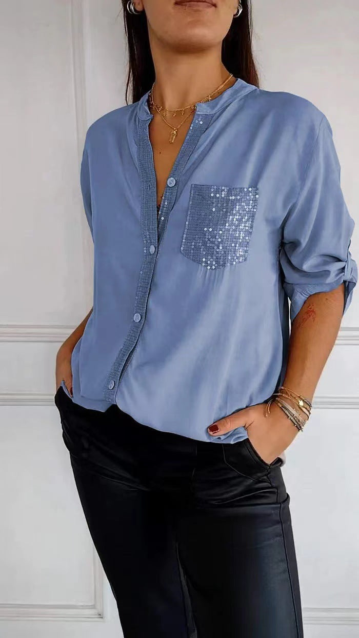 Liva™|Casual Glamoureuze Top