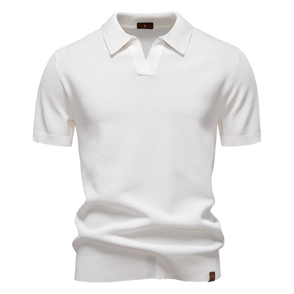 Jasper™ | Gestructureerd Poloshirt