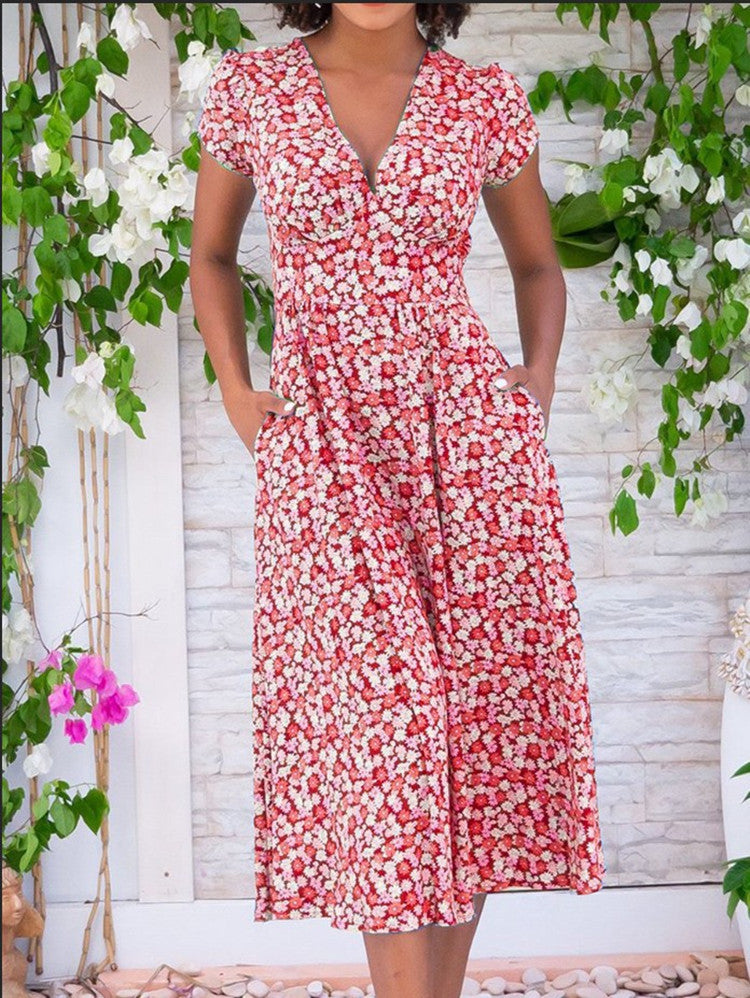 Fien™ | Button-Front Midi Jurk